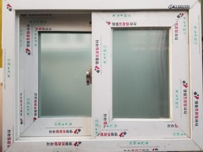 화장실 창문 샷시